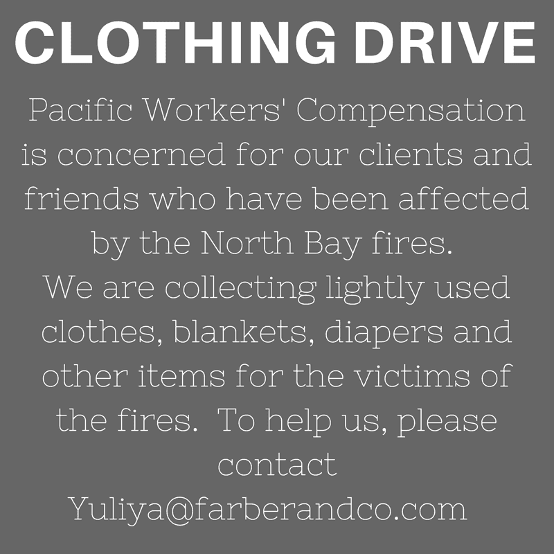 Clothing drive