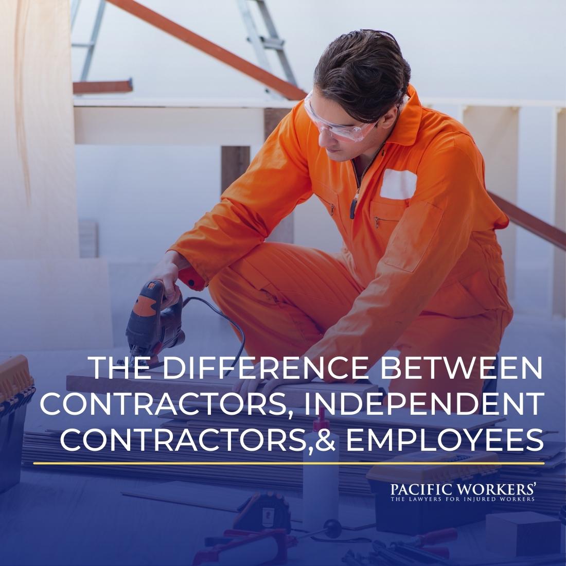 The Difference Between Contractors, Independent Contractors, & Employees